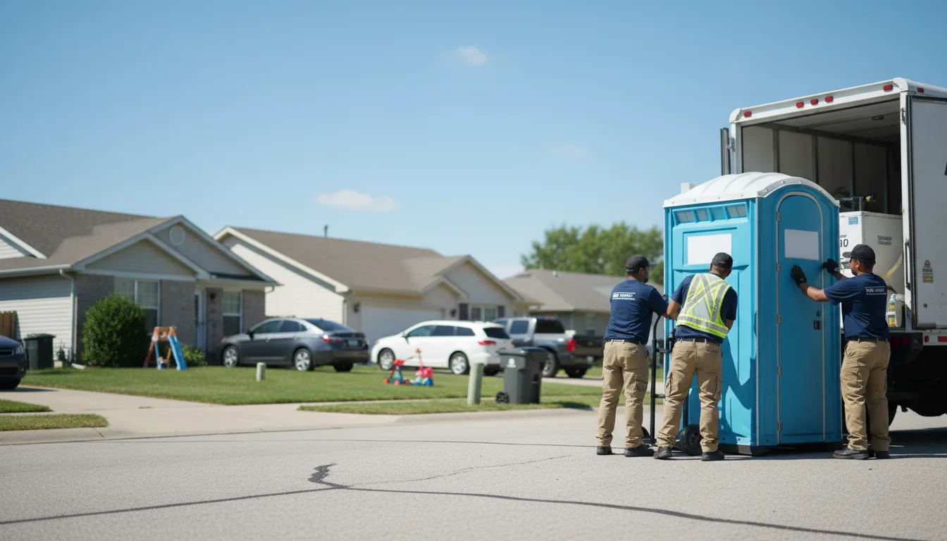 Standard Porta Potty Rentals in Morrison, IA near me